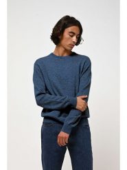 AUTHENTIC CASHMERE Kaszmirowy sweter "Aigliére" w kolorze niebieskim rozmiar: XXL. Niebieskie swetry męskie AUTHENTIC CASHMERE, xxl, bez wzorów, z kaszmiru, bez kołnierzyka. Za 395.94 zł.