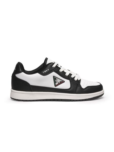 Leone Street Basket Low Męskie trampki. Czerwone trampki i tenisówki męskie LEONE 1947 APPAREL, z aplikacjami, bez zapięcia. Za 147.31 zł.