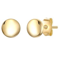 Glanzstücke München Kolczyki ze srebra próby 925 w kolorze zóltego zlota 1 ct Damski. Żółte kolczyki damskie Glanzstücke München, pozłacane, na sztyftcie. Za 189.99 zł.