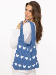 Zwillingsherz Shopper bag w kolorze niebieskim rozmiar: onesize. Niebieskie shopper bag damskie Zwillingsherz, bez wzorów, z materiału, na ramię, bez dodatków. Za 60.99 zł.