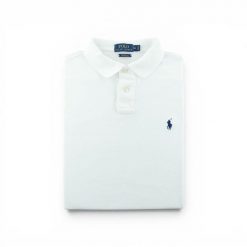 Second life - Ralph Lauren koszulka męska krótki rękaw Custom Fit - Stan dobry. Białe t-shirty sportowe męskie Ralph Lauren, l, z materiału, bez ramiączek, na golfa. Za 106.46 zł.