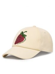 Weekend Max Mara Czapka z daszkiem 2615571044650 Écru. Czapki z daszkiem damskie Weekend Max Mara, bez wzorów, z bawełny. Za 489.99 zł.