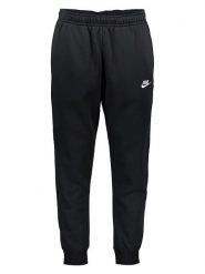 Nike Sportswear Spodnie dresowe "Club Fleece" w kolorze czarnym rozmiar: XL. Czarne spodnie dresowe męskie Nike Sportswear, bez wzorów, z dresówki. Za 180.06 zł.