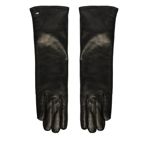 Rękawiczki Damskie Weekend Max Mara. Czarne rękawiczki damskie Weekend Max Mara, bez wzorów. Za 679.99 zł.