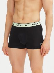Nike Komplet bokserek 0000KE100 Czarny. Czarne bokserki męskie Nike, bez wzorów, z bawełny. Za 169.99 zł.