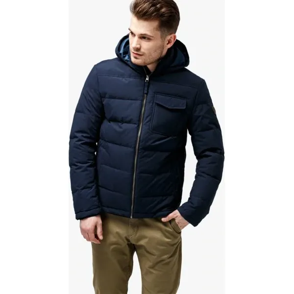 Timberland Kurtka South Twin Jacket , granatowy, rozmiar M. Niebieskie kurtki męskie Timberland, na zimę, m, bez wzorów, z bawełny, bez kaptura. W wyprzedaży za 719.99 zł.