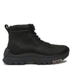 Trapery Calvin Klein Jeans. Czarne buty zimowe męskie Calvin Klein Jeans, z jeansu, bez zapięcia. Za 419.99 zł.