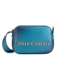 Torebka Juicy Couture. Niebieskie listonoszki damskie Juicy Couture, bez wzorów, bez dodatków. Za 259.99 zł.