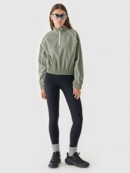 4F Legginsy dzianinowe damskie - czarne S. Czarne legginsy damskie 4f, s, bez wzorów, z dzianiny. W wyprzedaży za 59.99 zł.