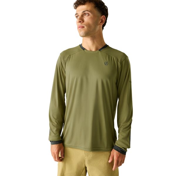 T-shirt Męski Z Długim Rękawem Trackstand Ace. Szare koszulki męskie z długim rękawem Dare 2b, l, z elastanu. Za 133.99 zł.