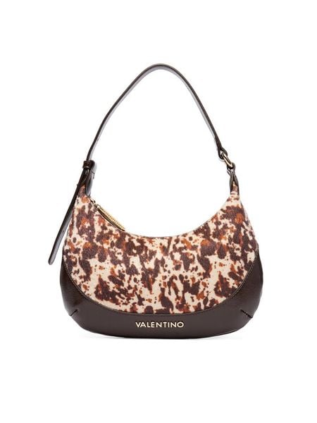 Valentino Torebka VBSAEK13 Brązowy. Brązowe torebki klasyczne damskie Valentino, bez wzorów, z materiału, bez dodatków. Za 529.99 zł.