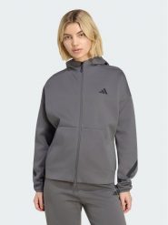 Adidas Bluza Z.N.E. Full Zip KF6331 Szary Regular Fit. Szare bluzy bez kaptura damskie Adidas, s. Za 479.99 zł.