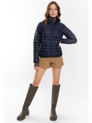 Northwood Kurtka pikowana "Jackie" w kolorze granatowym rozmiar: M. Niebieskie kurtki damskie Northwood, m, bez wzorów, bez kaptura. Za 213.18 zł.