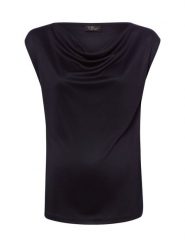 S.Oliver BLACK LABEL Koszulka Kobiety wiskoza niebieski, 38. Czarne t-shirty damskie s.Oliver Black Label, s, bez wzorów, z tkaniny, bez kołnierzyka. Za 179.95 zł.