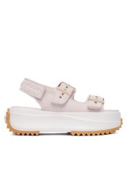 Converse Sandały A20648C Brązowy. Brązowe sandały damskie Converse, bez wzorów, z materiału, bez obcasa, na płaskiej podeszwie. Za 419.99 zł.