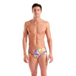 Kąpielówki Arena Tropical Delight Swim Low Waist. Czarne kąpielówki męskie Arena, s, bez wzorów, z materiału, na fitness i siłownię. Za 189.99 zł.