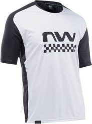 Koszulka rowerowa mtb NORTHWAVE EDGE Jersey jasna szara. Czarne t-shirty sportowe męskie Northwave, s, z jersey, bez ramiączek, rowerowe. Za 145.00 zł.