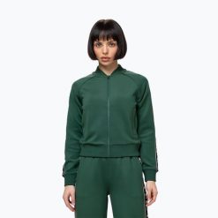 Bluza damska Pitbull Verona Collar Zip. Zielone bluzy bez kaptura damskie PITBULL, l, z elastanu. Za 209.99 zł.
