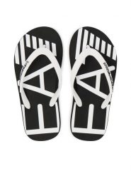 EA7 Emporio Armani Japonki 7X000659 AF22188 MC001 Czarny. Czarne klapki i japonki męskie EA7 Emporio Armani, z syntetyku. Za 229.99 zł.