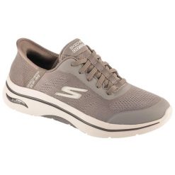 Buty sportowe męskie, Slip-ins: Arch Fit 2.0 - Simplicity 2. Brązowe buty sportowe na co dzień męskie Skechers, bez zapięcia. Za 449.99 zł.