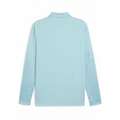 Męska bluza treningowa Olympique Marsylia z zamkiem 1/4 PUMA. Niebieskie bluzy bez kaptura męskie Puma, l. Za 329.00 zł.