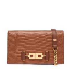 Torebka Elisabetta Franchi. Brązowe torebki klasyczne damskie Elisabetta Franchi, bez wzorów, bez dodatków. Za 1,369.00 zł.