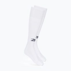 Skarpety Mizuno Comfort Volley Long białe V2EX6A55Z71. Białe skarpetki damskie Mizuno, bez wzorów, z materiału. Za 39.99 zł.