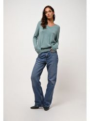 AUTHENTIC CASHMERE Kaszmirowy sweter "Gardoria" w kolorze miętowym rozmiar: M. Niebieskie swetry klasyczne damskie AUTHENTIC CASHMERE, m, z kaszmiru, bez kołnierzyka. Za 348.08 zł.