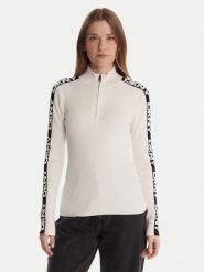 DKNY Sweter P5MSAY01 Écru Slim Fit. Swetry klasyczne damskie DKNY, xs, z wiskozy, bez kołnierzyka. Za 399.99 zł.