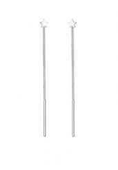 Elli Damska zawieszka do uszu Star Astro Basic Trend ze srebra próby 925 Sterling Silver Kolczyki 1 ct Damski. Szare kolczyki damskie Elli, srebrne. Za 183.99 zł.