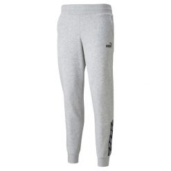 Spodnie Do Biegania Power Dla Kobiet. Szare spodnie dresowe damskie Puma, bez wzorów. Za 175.99 zł.