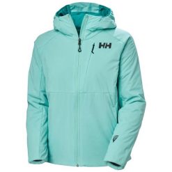 Damska kurtka turystyczna Helly Hansen Odin 2.0. Niebieskie kurtki narciarskie i snowboardowe damskie Helly Hansen, bez wzorów, bez kaptura, narciarskie. Za 1,097.00 zł.