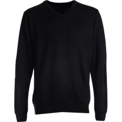 Czarny Sweter L'Aquila. Czarne swetry męskie Born2be, na jesień, l, bez wzorów, bez kołnierzyka. Za 59.99 zł.