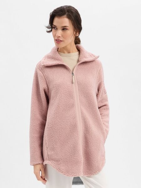 Didriksons kurtka pluszowa Kobiety różowy, 36. Czerwone kurtki damskie Didriksons, bez wzorów, bez kaptura. Za 379.95 zł.