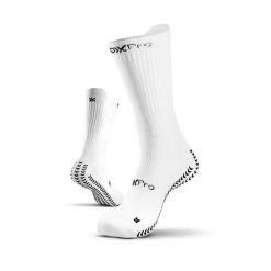 Skarpety koszykarskie SOXPro Fast Break Anti-Sprain Grip, białe. Białe skarpetki damskie GEARXPRO, bez wzorów. Za 178.00 zł.