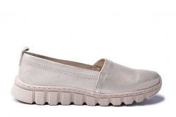 HELIOS KOMFORT 405 złoty, półbuty damskie. Żółte półbuty damskie HELIOS KOMFORT, bez wzorów, ze skóry, bez obcasa. Za 289.90 zł.