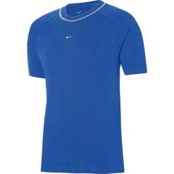 Koszulka sportowa męska Nike Strike 22 Thicker. Niebieskie t-shirty sportowe męskie Nike, m, bez ramiączek, do piłki nożnej. Za 100.00 zł.