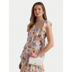 Torebka LAUREN RALPH LAUREN. Białe torebki klasyczne damskie Lauren Ralph Lauren, bez wzorów, bez dodatków. Za 949.99 zł.