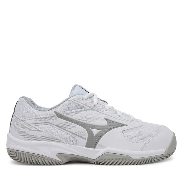 Buty do tenisa Mizuno. Białe buty sportowe na co dzień damskie Mizuno, bez wzorów, tenisowe. Za 239.99 zł.