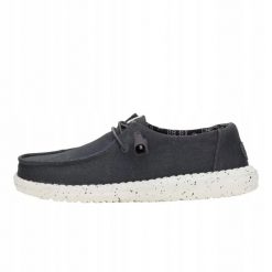 HeyDude Damskie Mokasyny Wendy Stretch Canvas. Czarne mokasyny damskie Hey dude, z materiału. Za 259.00 zł.