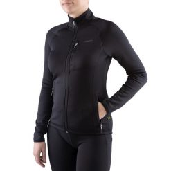 Bluza trekkingowa techniczna damska Viking Jukon na zamek. Czarne bluzy bez kaptura damskie VIKING, s, z dzianiny. Za 278.31 zł.
