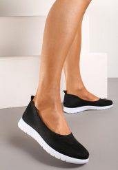 Czarne Płaskie Tenisówki Zdobione Cyrkoniami Lomadia. Czarne trampki i tenisówki damskie Renee, z aplikacjami. Za 39.99 zł.