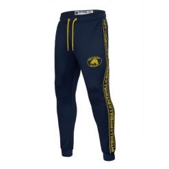 Bluza męska Pitbull rozpinana Oldschool Tape Logo Rugby Arka Gdynia. Niebieskie bluzy bez kaptura męskie PITBULL, bez wzorów, z dresówki, retro, bez kołnierzyka, bez ramiączek. Za 189.00 zł.