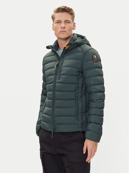 Parajumpers Kurtka puchowa Last Minute 25WMPMPUSL02 Zielony Regular Fit. Zielone kurtki męskie Parajumpers, m, bez wzorów, z puchu, bez kaptura. Za 1,389.00 zł.