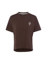 Marie Lund Koszulka Kobiety Bawełna (100%) brązowy, M. Brązowe t-shirty damskie Marie Lund, m, bez wzorów, z bawełny, bez kołnierzyka. Za 119.95 zł.