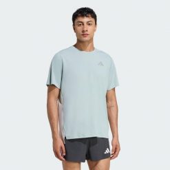 Koszulka adi365Breeze Running. Brązowe t-shirty sportowe męskie Adidas, bez ramiączek, do biegania, climacool (adidas). Za 179.00 zł.