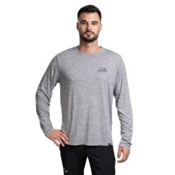 Koszulka trekkingowa męska Ls Cap Cool Daily Graphic. Szare koszulki męskie z długim rękawem Patagonia, m. Za 239.99 zł.