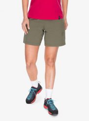 Spodenki wspinaczkowe damskie La Sportiva Helixir Shorts. Zielone szorty damskie La Sportiva, bez wzorów, z materiału. Za 394.99 zł.