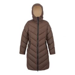 Kurtka Damska Andia II Z Kontrastowym Zamkiem Błyskawicznym. Brązowe kurtki damskie Regatta, xl, bez wzorów, bez kaptura. Za 184.99 zł.