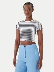 Banana Moon T-Shirt Tonio Nautical MVC06 Granatowy Slim Fit. Niebieskie t-shirty damskie Banana Moon, s, bez wzorów, z syntetyku, bez kołnierzyka. Za 219.99 zł.